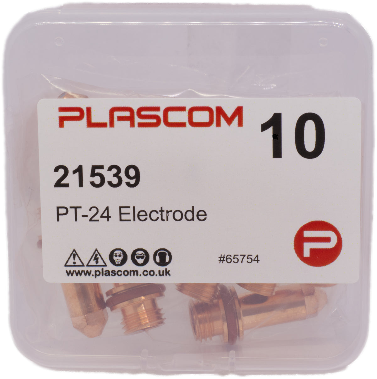 21539 - ESAB PT-24 Electrode 15-100A Pack of 10