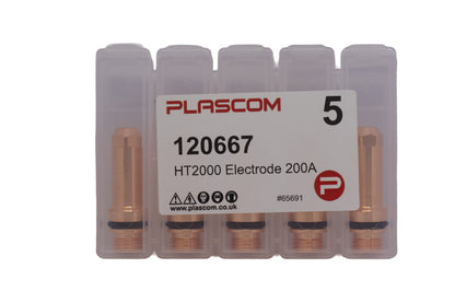 120667 - MAX-200/HT-2000 Electrode 200A, Air, O₂ Pack of 5