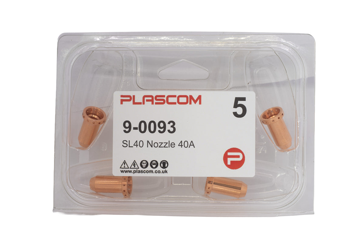 9-0093 - Thermal Dynamics SL40 Nozzle, Drag 40A Pack of 5