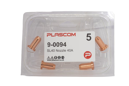 9-0094 - Thermal Dynamics SL40 Nozzle, Standoff 40A Pack of 5