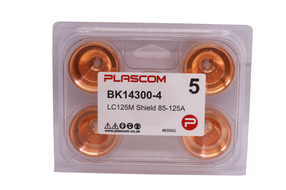 BK14300-4 - FlexCut LC125M Shield Cap 85-125A Pack of 5