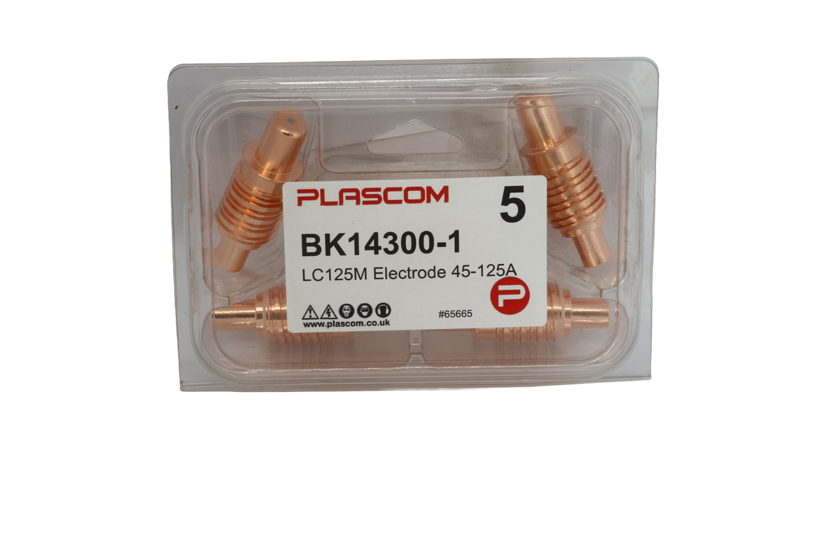 BK14300-1 - FlexCut LC125M Electrode 45-125A Pack of 5