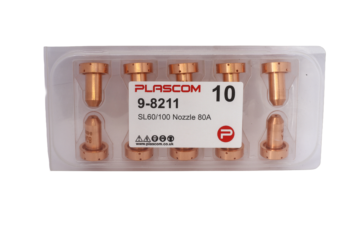 9-8211 - Thermal Dynamics SL60/SL100 Tip 80A, Standoff Pack of 10