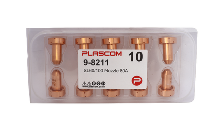 9-8211 - Thermal Dynamics SL60/SL100 Tip 80A, Standoff Pack of 10