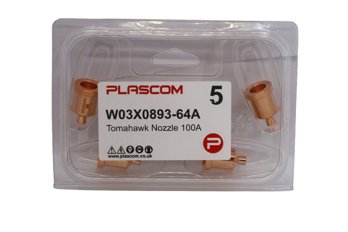 W03X0893-64A - (KP2845-8) Tomahawk LC105 Nozzle 100A Pack of 5