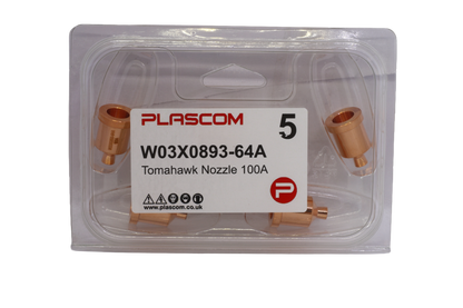 W03X0893-64A - (KP2845-8) Tomahawk LC105 Nozzle 100A Pack of 5