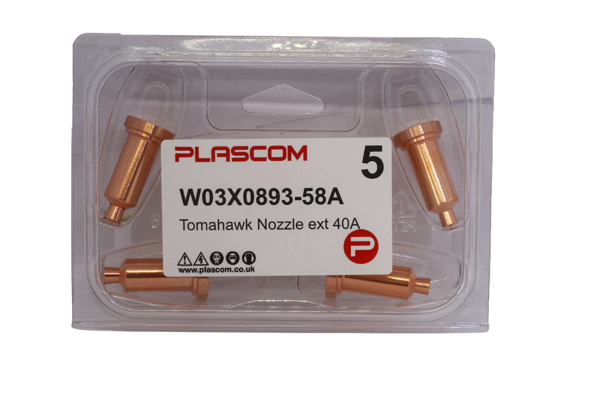W03X0893-58A - Tomahawk LC105 Nozzle 40A, Extended Pack of 5