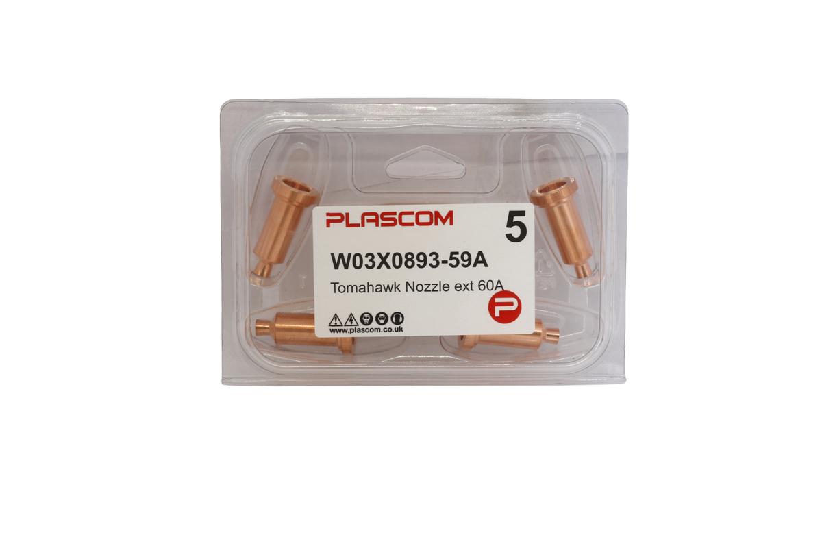 W03X0893-59A - Tomahawk LC105 Nozzle 60A, Extended Pack of 5