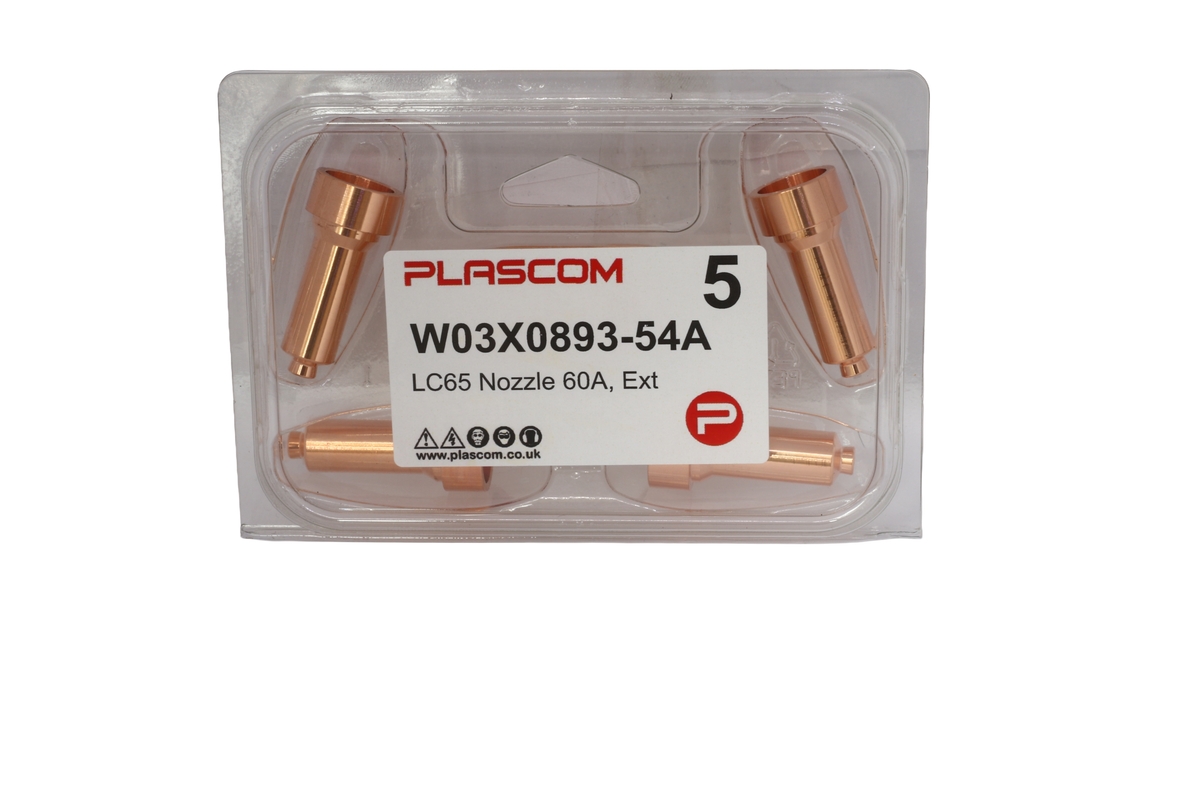 W03X0893-54A - Tomahawk LC65 Nozzle, Extended 60A Pack of 5