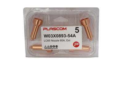 W03X0893-54A - Tomahawk LC65 Nozzle, Extended 60A Pack of 5
